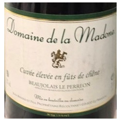 BEAUJOLAIS VILLAGES AOC PERREON DOMAINE DE LA MADONE 37.5 CL