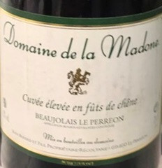 BEAUJOLAIS VILLAGES AOC PERREON DOMAINE DE LA MADONE 37.5 CL