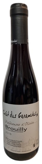 BROUILLY AOC "CRÊT DES GARANCHES"  2020 37.5 CL