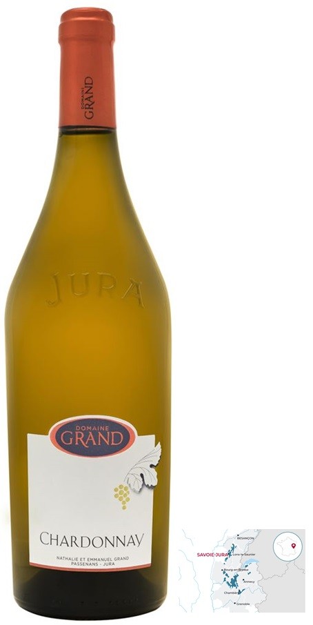 CHARDONNAY 2022 CÔTES DU JURA  AOP DOMAINE GRAND 75CL