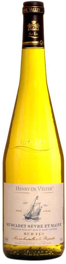 MUSCADET SÈVRE ET MAINE SUR LIE HENRI DE VELTER 75 CL  2020 