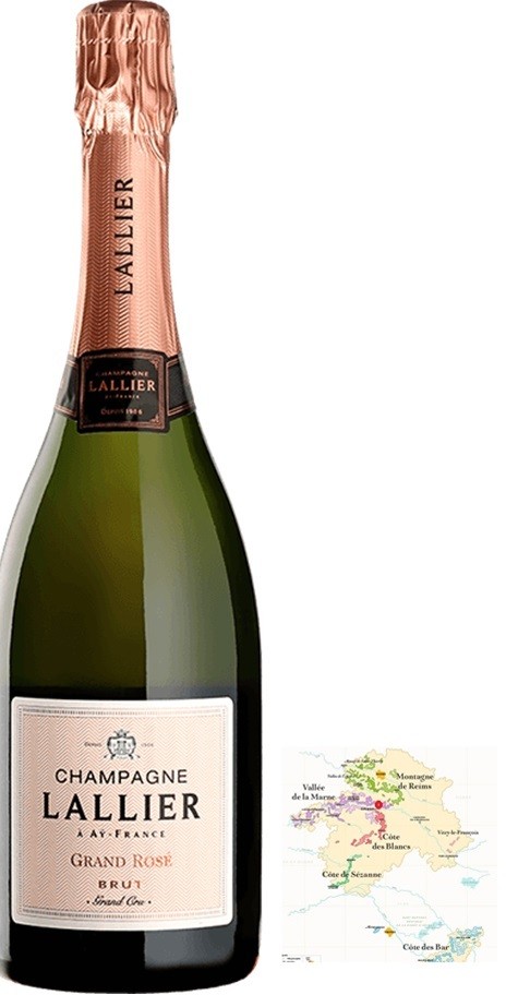 LALLIER GRAND ROSÉ MAGNUM CHAMPAGNE 150CL