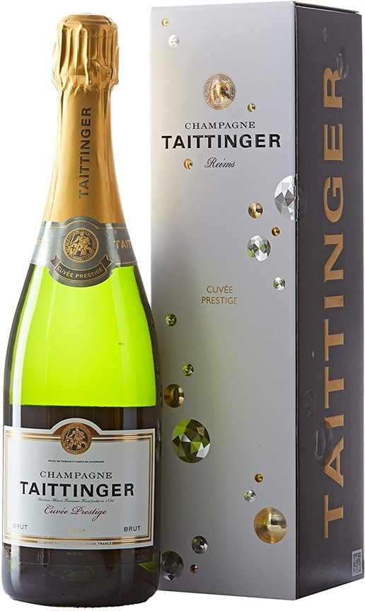 TAITTINGER BRUT "CUVÉE PRESTIGE" CHAMPAGNE 75 CL 