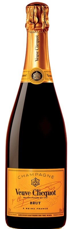 VEUVE CLICQUOT BRUT CHAMPAGNE  75 CL