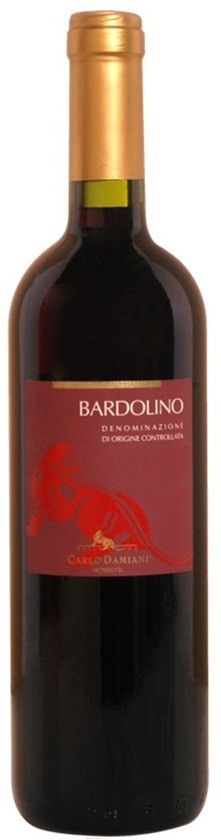 BARDOLINO ROUGE D.O.C CARLO DAMIANI 2018 ITALIE  75 CL