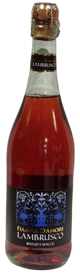 LAMBRUSCO FIAMMA ROSÉ DOUX ITALIE  75 C L