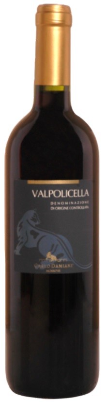 VALPOLICELLA ROUGE DOC CARLO DAMIANI ITALIE  75 CL