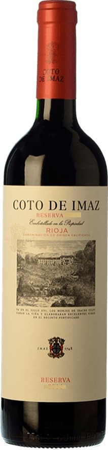 RIOJA COTO DE IMAZ RESERVA 2018 ESPAGNE 75 C L