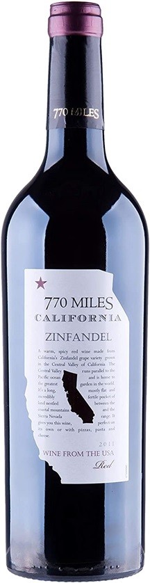 ZINFANDEL 770 2018 VINEYARDS CALIFORNIE  75CL