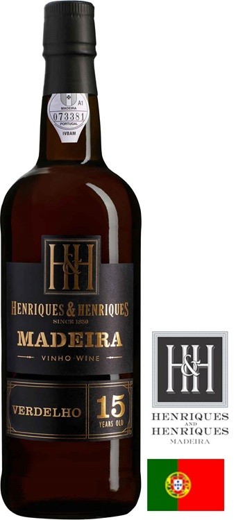 VERDHELO 15 ANS HENRIQUES & HENRIQUES MADERE 75CL  20°