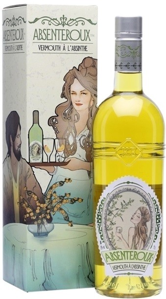 ABSENTEROUX VERMOUTH AUX PLANTES D'ABSINTHE 70 CL  18°