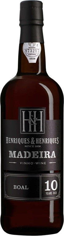 BOAL 10 ANS HENRIQUES & HENRIQUES MADERE 75 CL 20°C