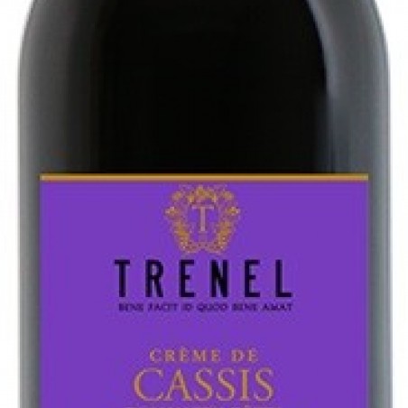 CREME DE CASSIS HAUTES COTES DE BOURGOGNE TRENEL 70 CL 18°