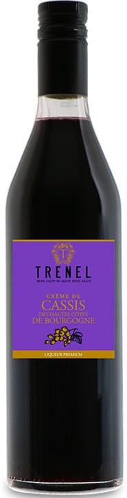 CREME DE CASSIS HAUTES COTES DE BOURGOGNE TRENEL 70 CL 18°