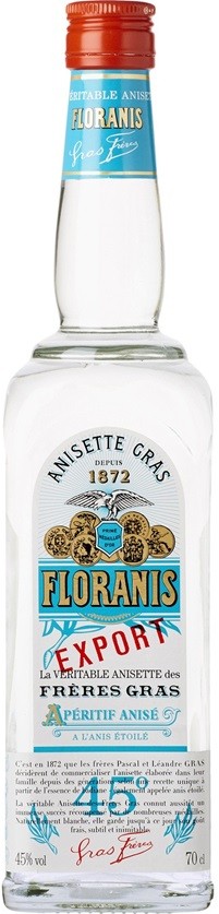 GRAS ANISETTE FLORANIS  70 CL  45°