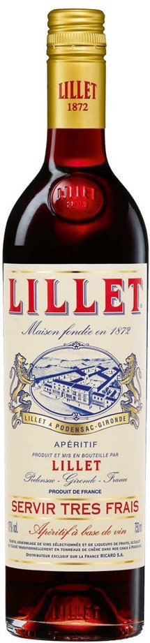 LILLET ROUGE 75 CL 17°