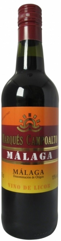 MALAGA MARQUES CAMPOALTO ESPAGNE  75 CL 15°C