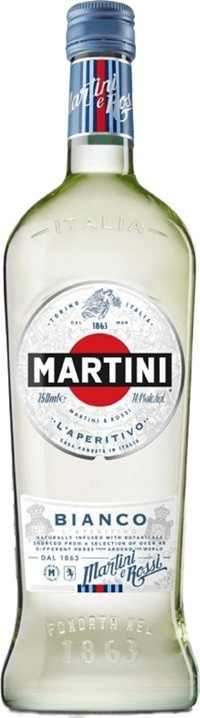 MARTINI BIANCO VERMOUTH ITALIE 100CL  14.40°