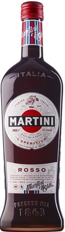 MARTINI ROSSO VERMOUTH ROUGE ITALIE 100CL  14.40°