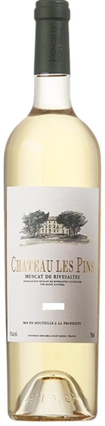 MUSCAT DE RIVESALTES CHATEAU LES PINS 2018  75 CL 