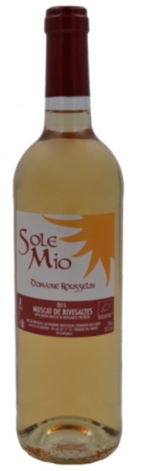 MUSCAT DE RIVESALTES SOLE MIO BIO DOM. ROUSSELIN 2010 75CL