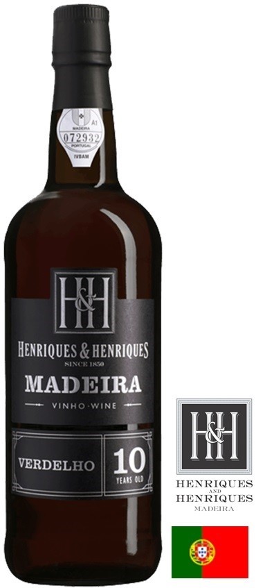 VERDHELO 10 ANS HENRIQUES & HENRIQUES MADERE 75CL 21°