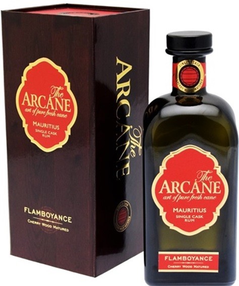 ARCANE "FLAMBOYANCE" CHERRY WOOD RHUM ILE MAURICE  70 CL 40°