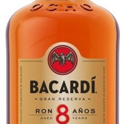 BACARDI 8 ANS RHUM CUBA 70 CL   40°