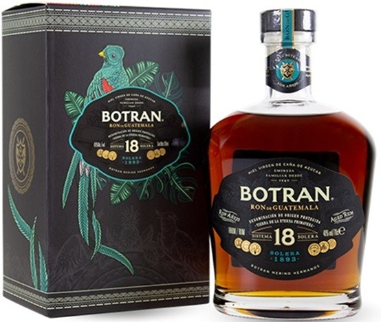 BOTRAN 18 SOLERA RHUM GUATEMALA  70 CL  40°