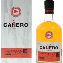 CANERO COGNAC FINISH 12 SOLERA RON REP. DOMINICAINE 70CL43°