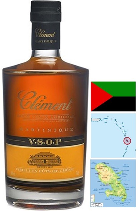 CLEMENT VSOP RHUM AGRICOLE MARTINIQUE  70 CL   40°