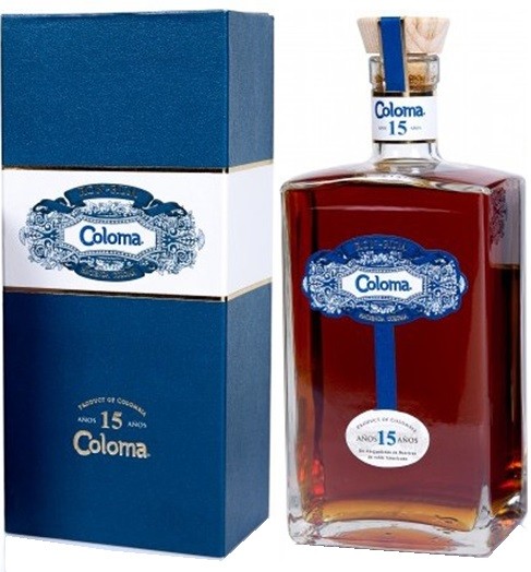 COLOMA 15 ANS RHUM COLOMBIE  70 CL  40°