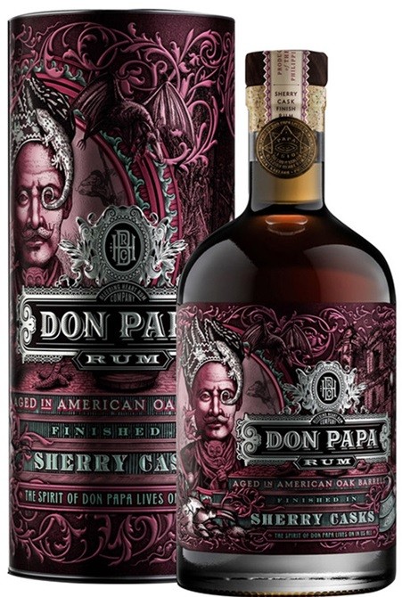 DON PAPA SHERRY CASK RHUM PHILIPPINES 70  CL 45°