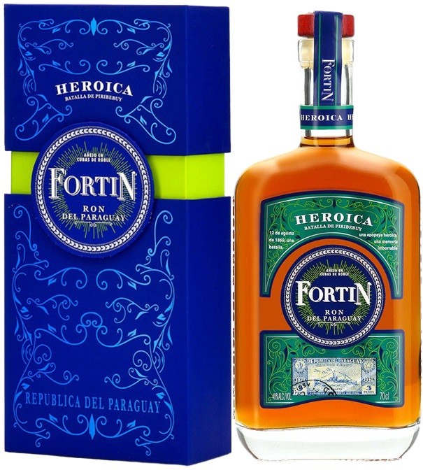 FORTIN HEROICA RHUM PARAGUAY 70CL  40°