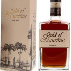 GOLD OF MAURITIUS RHUM ILE MAURICE  70CL 40°