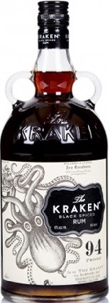 KRAKEN BLACK SPICED SPIRIT ILES VIERGES 70 CL 40°