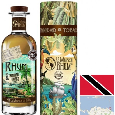 MAISON DU RHUM - TRINIDAD ET TOBAGO BATCH#3 70 CL  44°