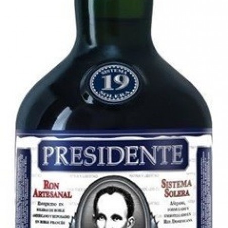 PRESIDENTE MARTI 19 SOLERA RHUM REP. DOMINICAINE 70 CL 40°