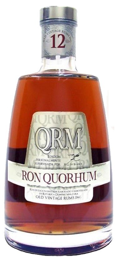 QUORHUM 12 SOLERA RHUM  REPUBLIQUE DOMINICAINE 70CL 40°