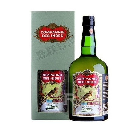 RHUM COMPAGNIE DES INDES LATINO 5 ANS  70 CL 40°