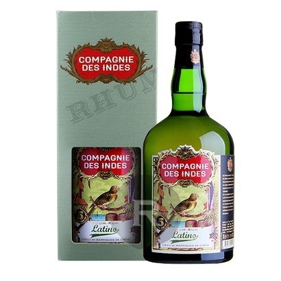 RHUM COMPAGNIE DES INDES LATINO 5 ANS  70 CL 40°