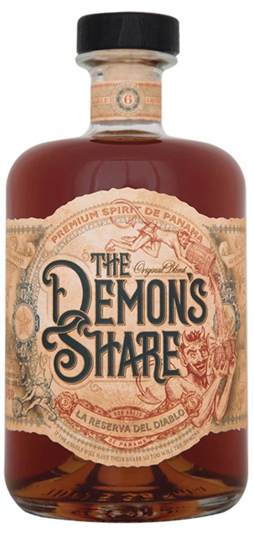 THE DEMON'S SHARE 6 ANS SPIRIT DRINK PANAMA 70 CL 40° 