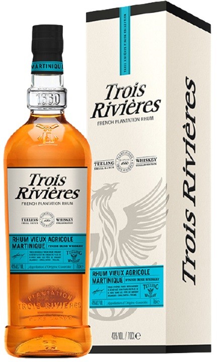 TROIS RIVIERES COLLECTION TEELING RHUM MARTINIQUE 70CL43° 