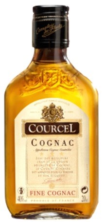 COGNAC COURCEL *** VS FLASK 20 CL  40°