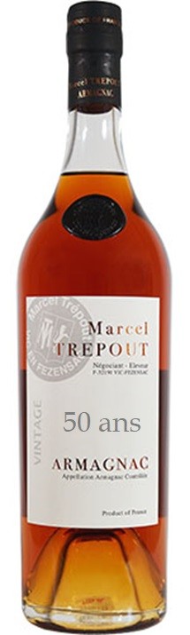 ARMAGNAC 50 ANS TREPOUT 70CL 40°