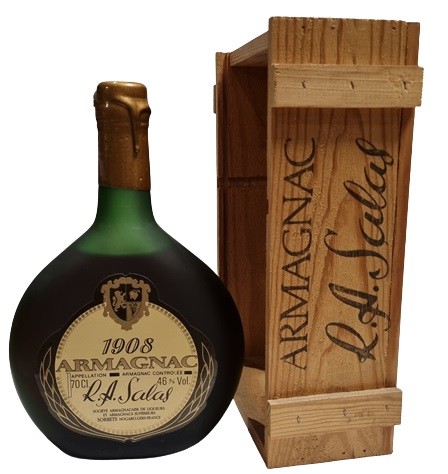 1908  BAS ARMAGNAC R.A. SALAS 70 CL 40°