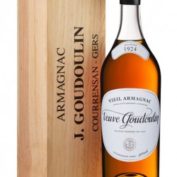 1924 BAS ARMAGNAC VEUVE GOUDOULIN 70 CL 40° 1924 BAS ARMAGNAC VEUVE GOUDOULIN 70 CL 40°