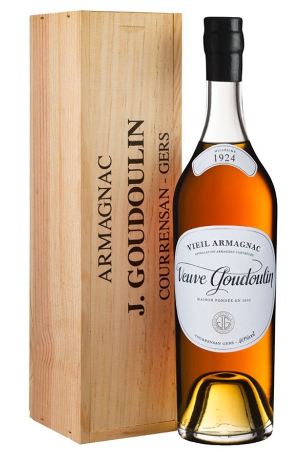 1924  BAS ARMAGNAC VEUVE GOUDOULIN 70 CL 40°