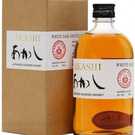 AKASHI WHITE OAK BLENDED WHISKY JAPON  50  CL 40°