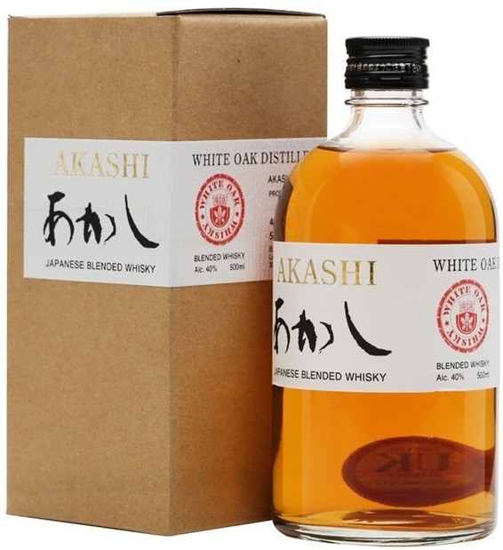 AKASHI WHITE OAK BLENDED WHISKY JAPON  50  CL 40°